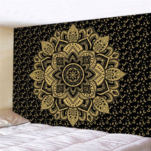 Load image into Gallery viewer, Mandala Polyester 180*230cm Square Tapestry Wall Hanging Carpet Throw Yoga Mat for Home Bedroom Decoration
