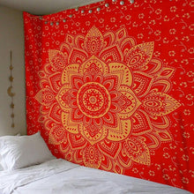 Load image into Gallery viewer, New Mandala Tapestry Wall Hanging Decorative Carpet Indian Bohemian Throw Yoga Mat Beach Mat Home Bedroom Decoration