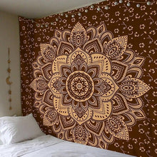 Load image into Gallery viewer, New Mandala Tapestry Wall Hanging Decorative Carpet Indian Bohemian Throw Yoga Mat Beach Mat Home Bedroom Decoration