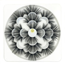Load image into Gallery viewer, 7 pairs 25 mm mink eyelashes 3d eyelashes natural false eyelashes thick eyelashes eye makeup eyelash extension supplies