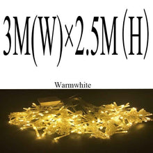 Load image into Gallery viewer, Curtain Garlands Strip Party Lights 6M x 3M 600 LED