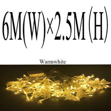 Load image into Gallery viewer, Curtain Garlands Strip Party Lights 6M x 3M 600 LED