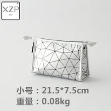 Load image into Gallery viewer, XZP New Women Travel Cosmetic Bag Multifunction Geometric Makeup Bags Waterproof Portable Toiletries Organizer Make up Cases