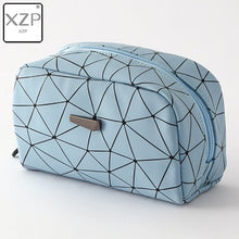Load image into Gallery viewer, XZP New Women Travel Cosmetic Bag Multifunction Geometric Makeup Bags Waterproof Portable Toiletries Organizer Make up Cases