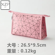 Load image into Gallery viewer, XZP New Women Travel Cosmetic Bag Multifunction Geometric Makeup Bags Waterproof Portable Toiletries Organizer Make up Cases