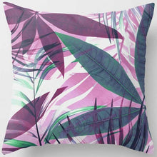 Load image into Gallery viewer, Tropical plants pillow case flower double sides pattern pillow cover mandala beauty pineapple square pillow case 45*45