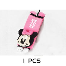 Load image into Gallery viewer, BOASE Cartoon Car Sefety Seat Belt cover Child soft Seat belt Shoulder Pad Protection Plush Padding car Accessories cute