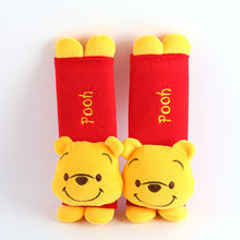Load image into Gallery viewer, BOASE Cartoon Car Sefety Seat Belt cover Child soft Seat belt Shoulder Pad Protection Plush Padding car Accessories cute