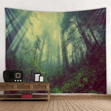 Load image into Gallery viewer, Beautiful Natural Forest Printed Large Wall Tapestry Cheap Hippie Wall Hanging Bohemian Wall Tapestries Mandala Wall Art Decor