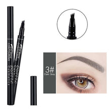 Load image into Gallery viewer, 4 Head Makeup Eyebrow Enhancers 5 Colors High-end Automatic Matte Eyebrow Pencil Waterproof Tattoo Pen Long-lasting Cosmetics