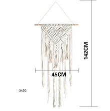 Load image into Gallery viewer, Macrame Boho Tapestry dream catcher Wall Hanging Hand-woven Home Decoration Accessories Nordic Art Tassel Apartment Dorm Room