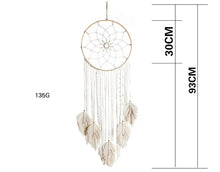 Load image into Gallery viewer, Macrame Boho Tapestry dream catcher Wall Hanging Hand-woven Home Decoration Accessories Nordic Art Tassel Apartment Dorm Room