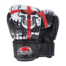 Load image into Gallery viewer, SUOTF MMA Fierce fighting Boxing Sports Leather Gloves Tiger Muay Thai boxing pads fight Women/Men sanda boxe thai glove box mma
