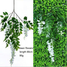 Load image into Gallery viewer, DIY Artificial Plastic Grass Leaves Flowers Flores Plants Fake Plants for Home Store Garden Imagine Wall Decoration