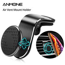 Load image into Gallery viewer, ANMONE Magnetic Car Phone Holder For Iphone11 Universal Air Outlet Metal Magnetic Navigation Car Bracket 360 Degree Rotation