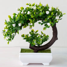 Load image into Gallery viewer, Artificial Plant Bonsai Small Tree Potted Plant Simulation Plant Fake Flower for DIY Home Party Decoration Hotel Garden Decor