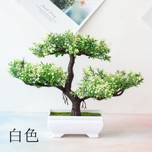 Load image into Gallery viewer, Artificial Plant Bonsai Small Tree Potted Plant Simulation Plant Fake Flower for DIY Home Party Decoration Hotel Garden Decor