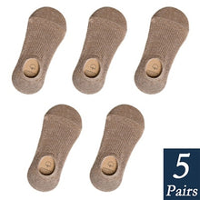 Load image into Gallery viewer, Women's Cotton Invisible No show Socks non-slip Summer Candy Solid Color Silicone Short Socks Fashion Cute Thin Ankle Boat Socks