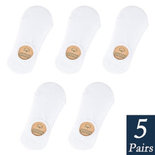 Load image into Gallery viewer, Women's Cotton Invisible No show Socks non-slip Summer Candy Solid Color Silicone Short Socks Fashion Cute Thin Ankle Boat Socks