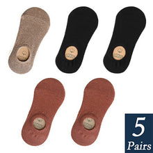 Load image into Gallery viewer, Women's Cotton Invisible No show Socks non-slip Summer Candy Solid Color Silicone Short Socks Fashion Cute Thin Ankle Boat Socks