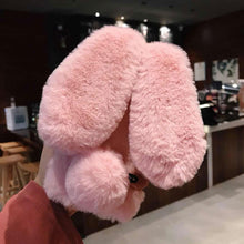Load image into Gallery viewer, Rabbit Fur Case for Samsung galaxy J4 Plus 2018 J6 J5 J7 J2 Prime S10 S10E S10 Plus Lite Note 8 9 S8 S9 S7 S6 edge Bunny Case