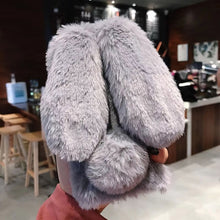 Load image into Gallery viewer, Rabbit Fur Case for Samsung galaxy J4 Plus 2018 J6 J5 J7 J2 Prime S10 S10E S10 Plus Lite Note 8 9 S8 S9 S7 S6 edge Bunny Case
