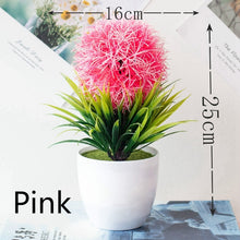 Load image into Gallery viewer, Multi Style Artificial Plants Bonsai Small Tree Pot Plants Fake Flowers Potted Ornaments for Home Decoration Hotel Garden Decor