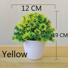 Load image into Gallery viewer, Multi Style Artificial Plants Bonsai Small Tree Pot Plants Fake Flowers Potted Ornaments for Home Decoration Hotel Garden Decor