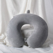 Load image into Gallery viewer, Memory foam u-shaped pillow Slow rebound Neck pillow Nap Airplane pillow travel Cartoon memory u-shaped headrest long trip