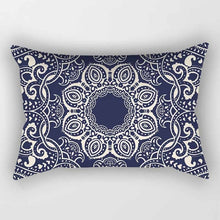 Load image into Gallery viewer, Beauty mandala pattern pillow cases rectangle bedroom pillow cases high quality thick travel pillow cover size 50*30cm