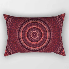 Load image into Gallery viewer, Beauty mandala pattern pillow cases rectangle bedroom pillow cases high quality thick travel pillow cover size 50*30cm
