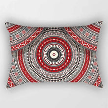 Load image into Gallery viewer, Beauty mandala pattern pillow cases rectangle bedroom pillow cases high quality thick travel pillow cover size 50*30cm