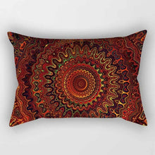 Load image into Gallery viewer, Beauty mandala pattern pillow cases rectangle bedroom pillow cases high quality thick travel pillow cover size 50*30cm