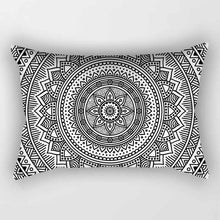 Load image into Gallery viewer, Beauty mandala pattern pillow cases rectangle bedroom pillow cases high quality thick travel pillow cover size 50*30cm