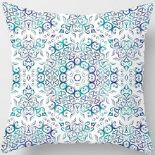 Load image into Gallery viewer, Hot sale square pillow case mandala flowers Creative design many patterns pattern case pillow cover 45*45cm