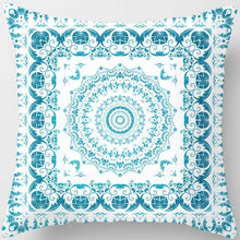 Load image into Gallery viewer, Hot sale square pillow case mandala flowers Creative design many patterns pattern case pillow cover 45*45cm