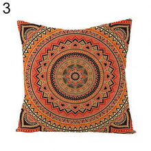 Load image into Gallery viewer, Bohemian Mandala Linen Throw Pillow Case Cushion Cover Home Bed Sofa Car Decor