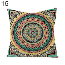 Load image into Gallery viewer, Bohemian Mandala Linen Throw Pillow Case Cushion Cover Home Bed Sofa Car Decor