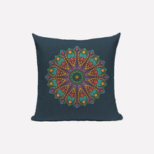 Load image into Gallery viewer, Throw Pillow Case Cotton Retro Mandala Pillowcase Moroccan Boho Decorative 45*45 40*40 Bohemian Yellow fur Linen Cushion Cover