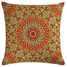 Load image into Gallery viewer, Mandala Printing Cushion Cover Mandala Polyester Decorative Pillowcase Home Accessories Sofa Pillow Case Funda Almohada