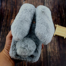 Load image into Gallery viewer, Rabbit Fur Case For Huawei Honor 7C 7S 8 8A 8C 8S 8X 9 8 Play 4T Pro V20 Nova 7 6 5i Pro SE 5 Bunny Doll Cover