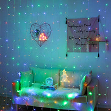 Load image into Gallery viewer, LED Christmas Light 220V EU Icicle waterfall Garland Fairy String Curtain Lights Outdoor For Party Wedding Bar New Year Decor