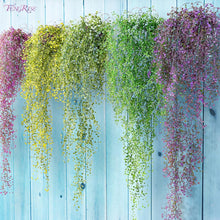 Load image into Gallery viewer, FENGRISE 80cm 1pcs Artificial Flowers Vine Ivy Leaf Fake Plant Artificial Plants Green Garland Home Wedding Party Decoration