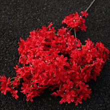 Load image into Gallery viewer, 90cm Large Artificial Flowers Cherry Plum Peach Blossom Plastic Long Stem Silk Flower Branch Fake Flower Wedding Home Decoration