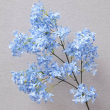 Load image into Gallery viewer, 90cm Large Artificial Flowers Cherry Plum Peach Blossom Plastic Long Stem Silk Flower Branch Fake Flower Wedding Home Decoration