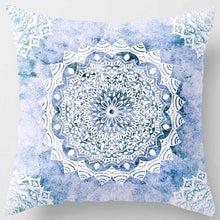 Load image into Gallery viewer, Creative design mandala flowers pillow cases pretty floral pattern beauty square pillow case home pillow covers