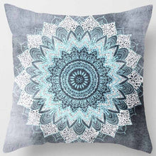 Load image into Gallery viewer, Creative design mandala flowers pillow cases pretty floral pattern beauty square pillow case home pillow covers