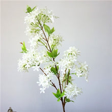 Load image into Gallery viewer, Foreign trade excellent product artificial lilac flower bridal bouquet cherry blossom silk fake flower wedding DIY home deco