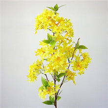 Load image into Gallery viewer, Foreign trade excellent product artificial lilac flower bridal bouquet cherry blossom silk fake flower wedding DIY home deco