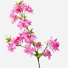 Load image into Gallery viewer, Foreign trade excellent product artificial lilac flower bridal bouquet cherry blossom silk fake flower wedding DIY home deco